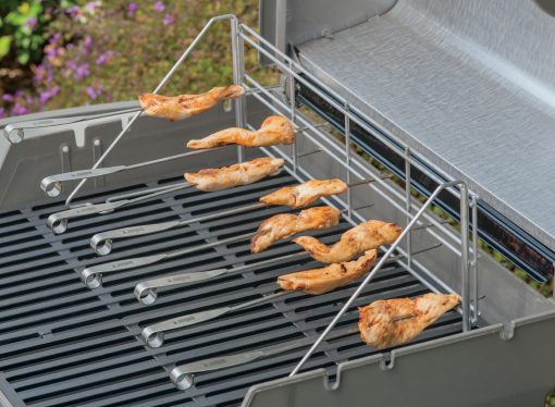 Weber® Elevations Tiered Grill Rack & Skewer Set