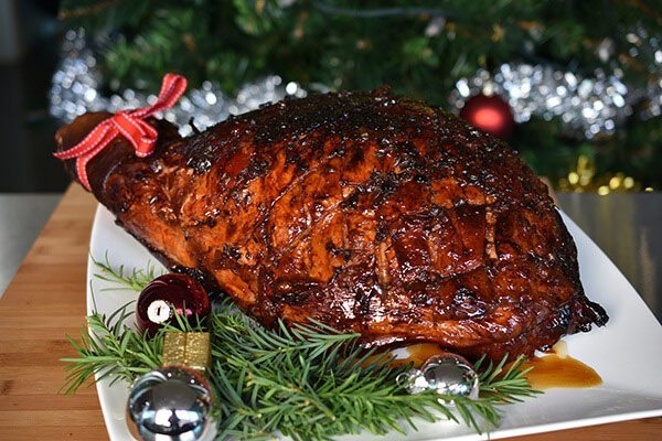 Riesling and Red Currant Glazed Ham