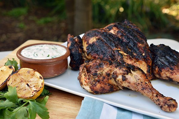 Chermoula Chicken with Coriander Yoghurt