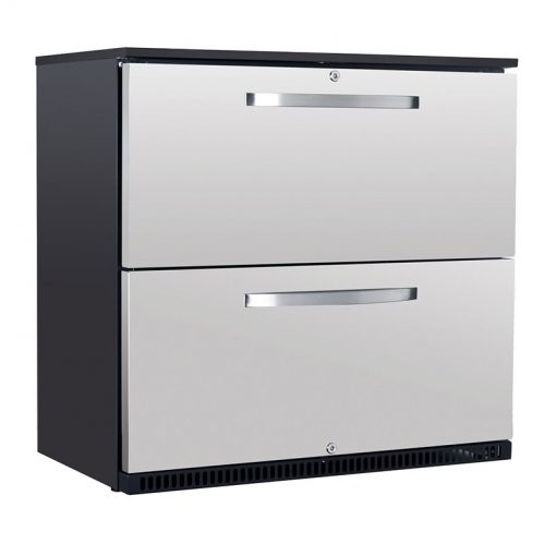 Husky 190L Double Drawer Drinks Fridge