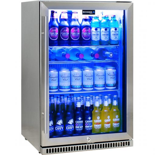 Schmick Stainless Outdoor Bar Drinks Fridge Model SK118R-SS