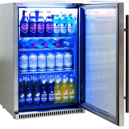 Schmick Stainless Outdoor Bar Drinks Fridge Model SK118R-SS