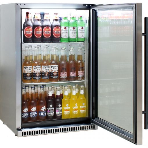 Schmick Stainless Outdoor Bar Drinks Fridge Model SK118R-SS